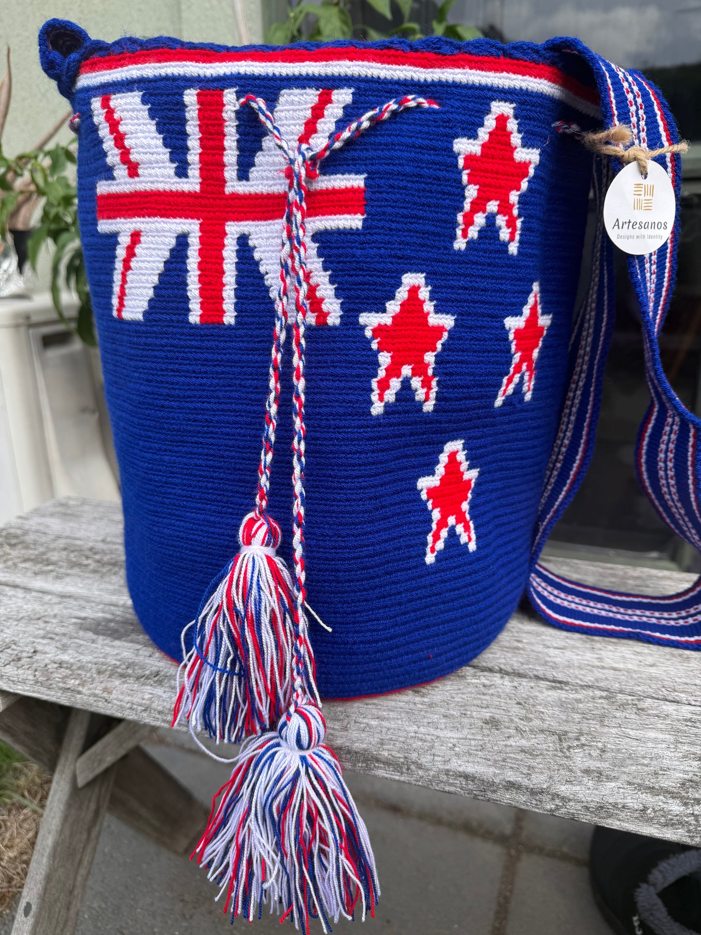 Wayuu Bag- New Zealand Flag
