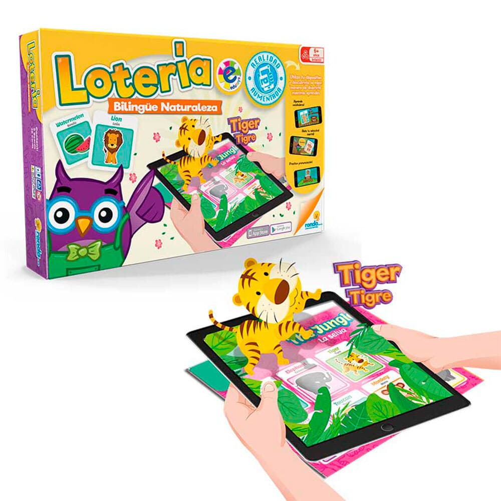 Loteria Bilingue Naturaleza - Nature Bilingual Lottery