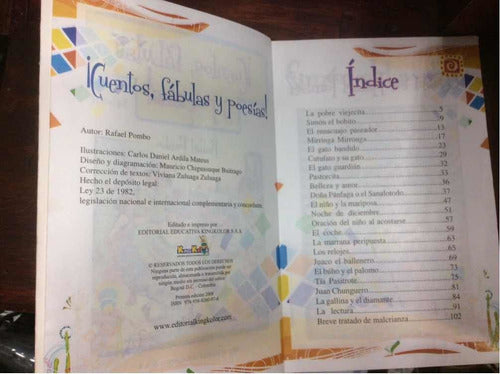 Cuentos, fábulas y poesías de Rafael Pombo